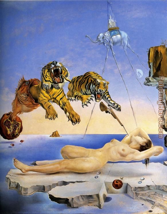 Salvador Dali Dream Caused by the Flight of a Bee around a Pomegranate